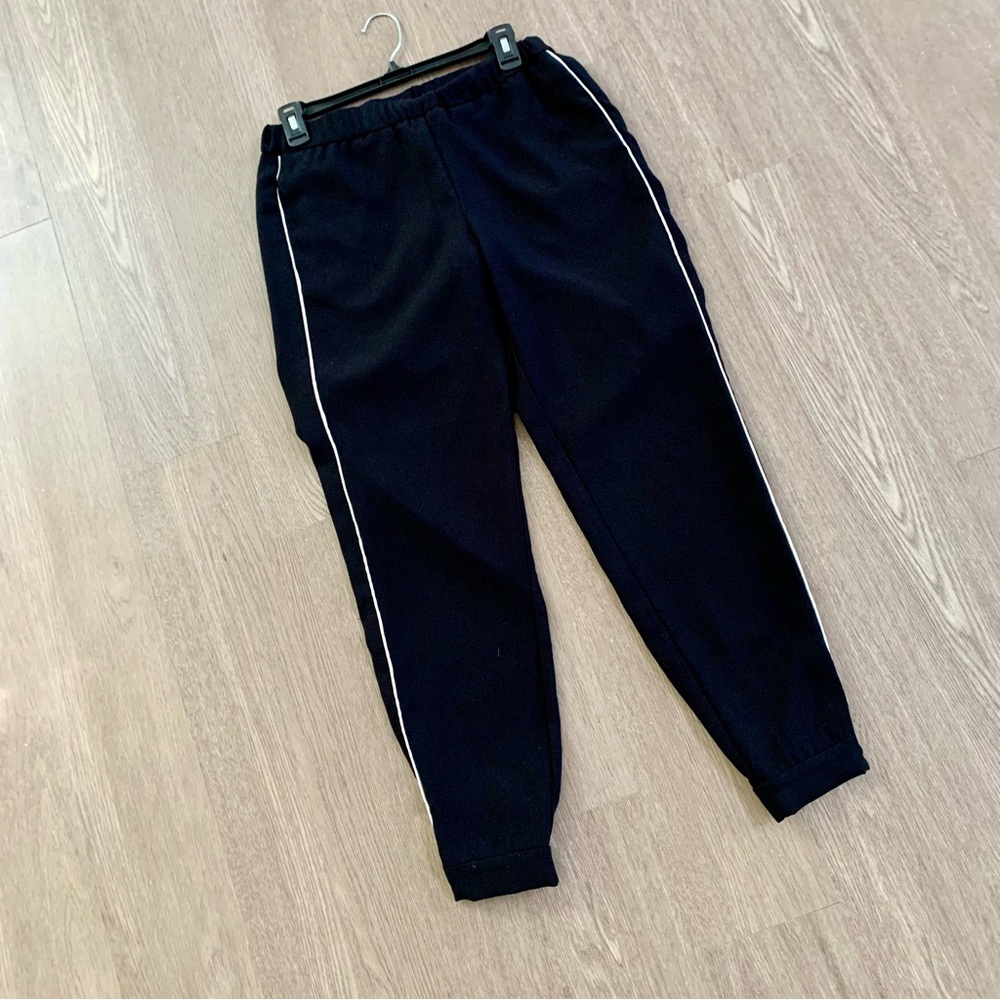 Halogen Black & White Joggers